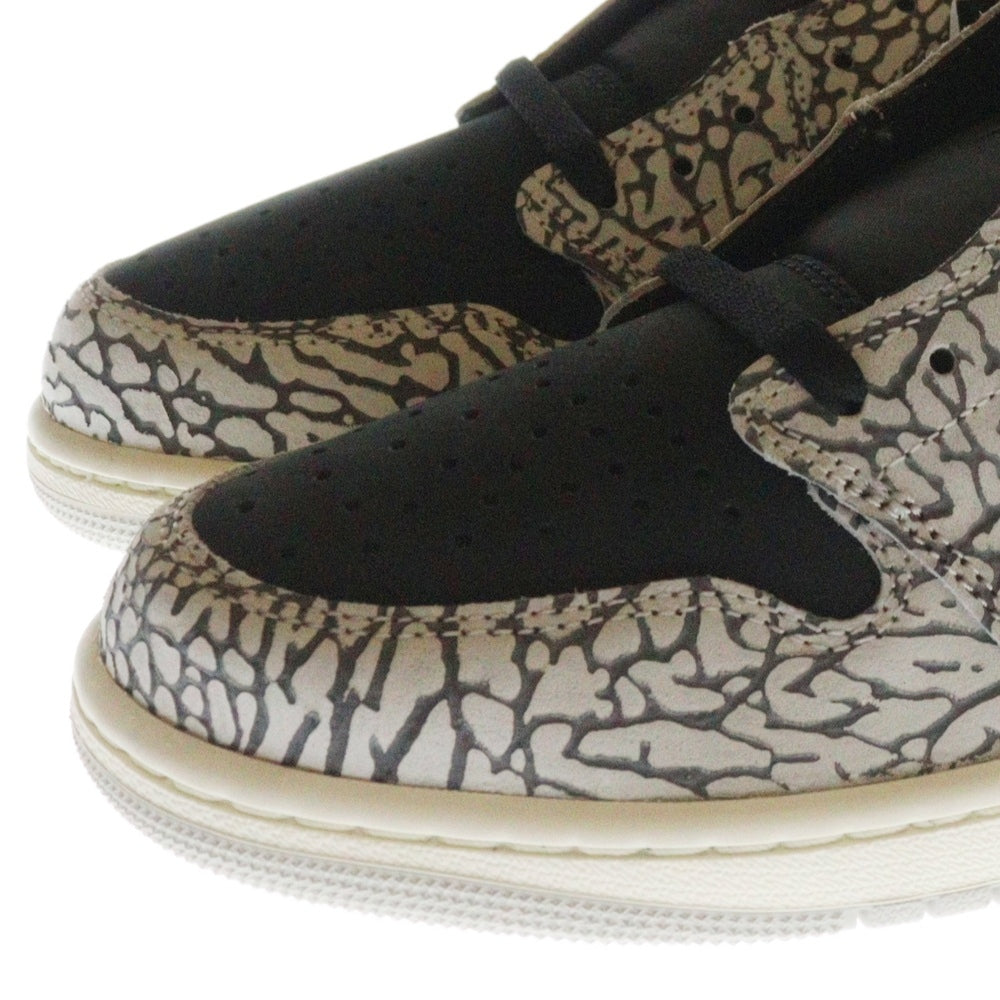 NIKE(ナイキ) AIR JORDAN 1 RETRO LOW OG BLACK CEMENT エア ジョーダン1 レトロ ブラック セメント ローカットスニーカー グレー US11/29cm CZ0790-001