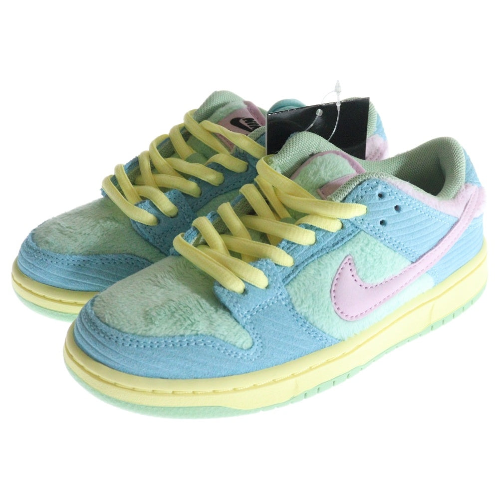 NIKE SB(ナイキエスビー) ×VERDY SB DUNK LOW PRO QS VISTY ヴェルディ ダンク ロー プロ ヴィスティ ローカットスニーカー マルチ キッズ US12c/18cm FZ7195-400