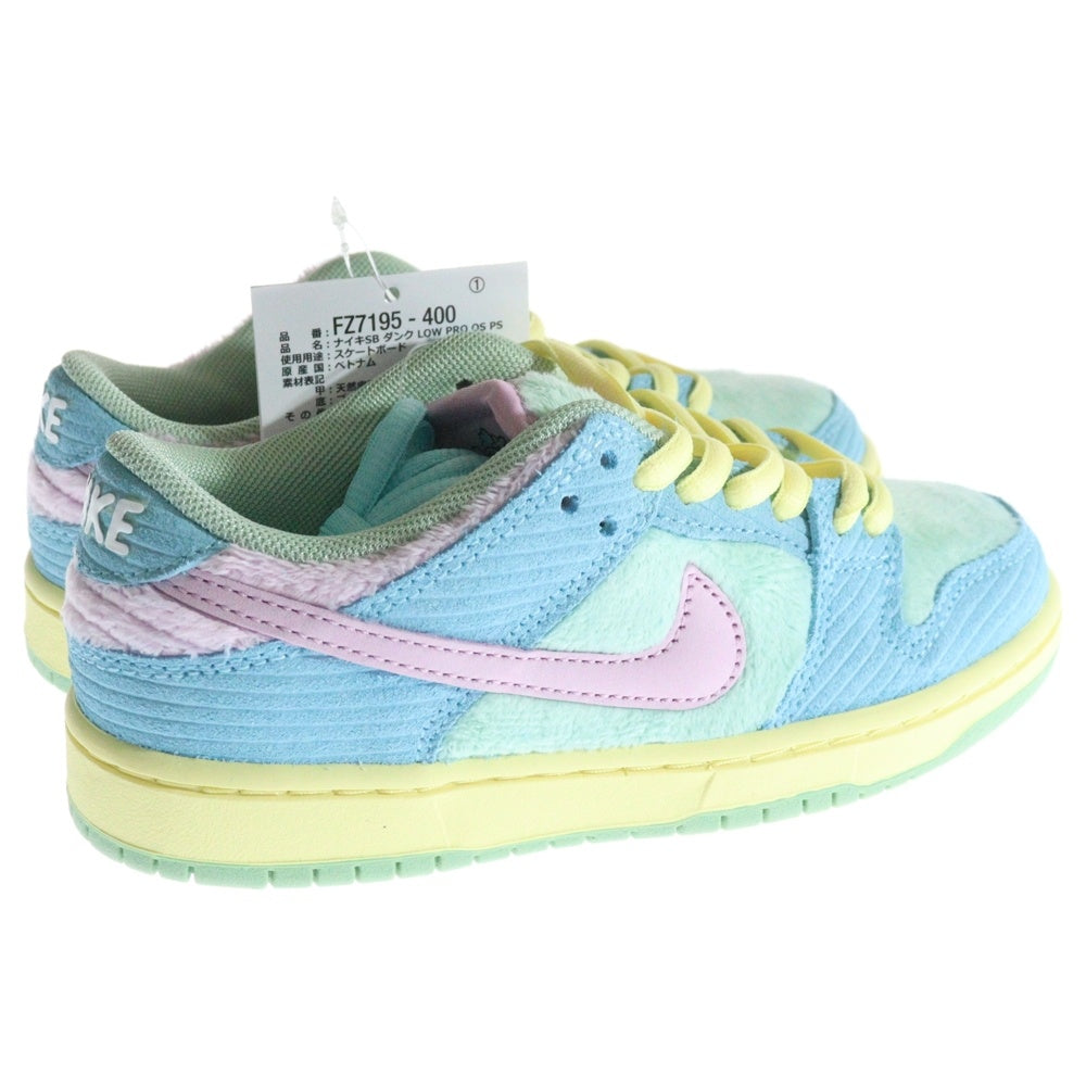 NIKE SB(ナイキエスビー) ×VERDY SB DUNK LOW PRO QS VISTY ヴェルディ ダンク ロー プロ ヴィスティ ローカットスニーカー マルチ キッズ US12c/18cm FZ7195-400