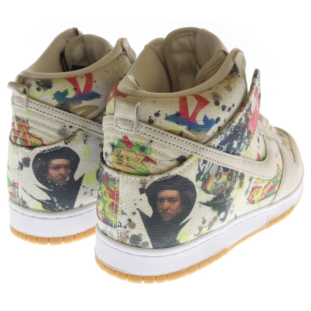 NIKE SB(ナイキエスビー) ×SUPREME DUNK HIGH RAMMELLZEE シュプリーム ダンク ラメルジー ハイカットスニーカー ベージュ US11/29cm FD8779-100