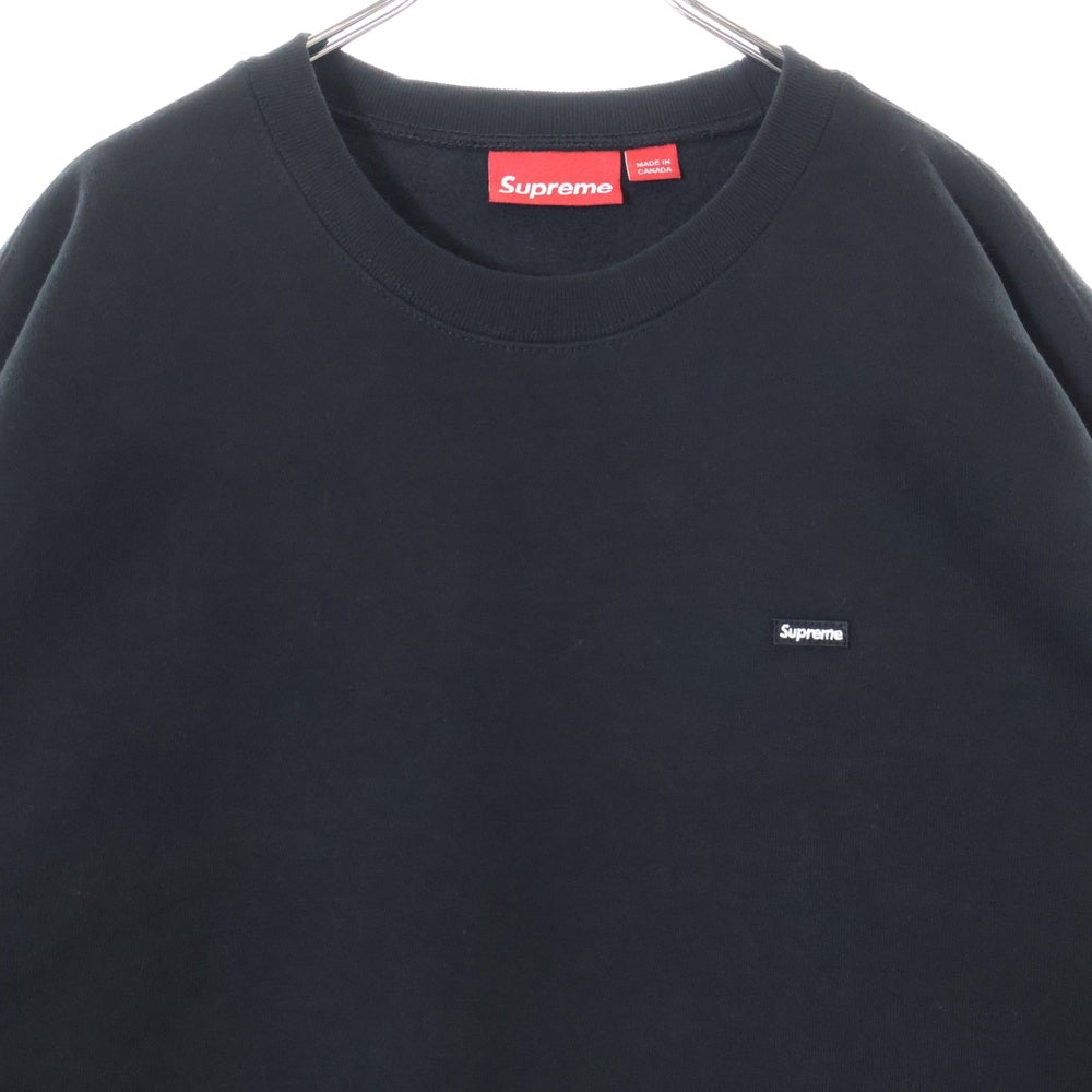 SUPREME(シュプリーム) 24AW Small Box Crewneck スモールボックスロゴ クルーネック スウェットトレーナー ブラック