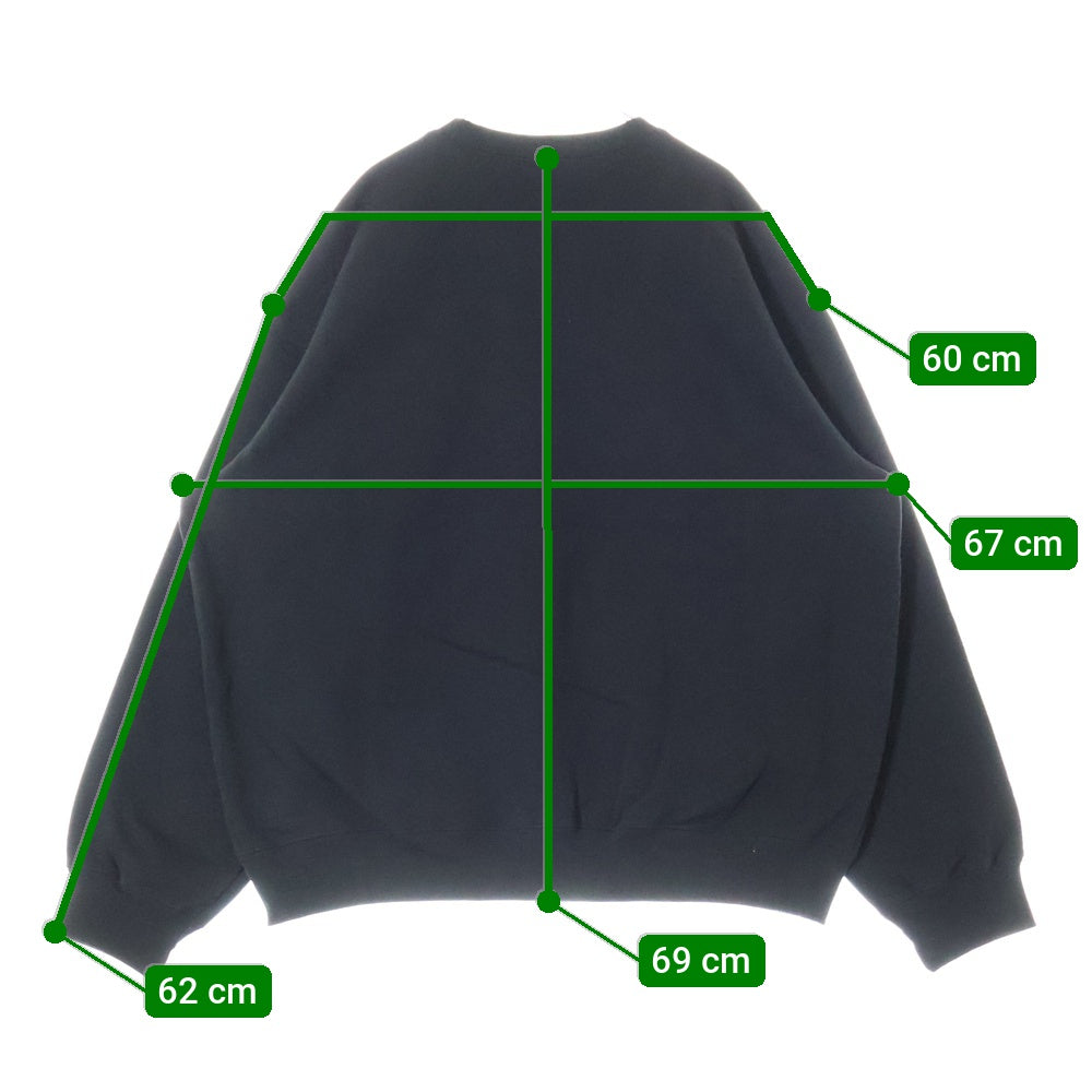 SUPREME(シュプリーム) 24AW Small Box Crewneck スモールボックスロゴ クルーネック スウェットトレーナー ブラック
