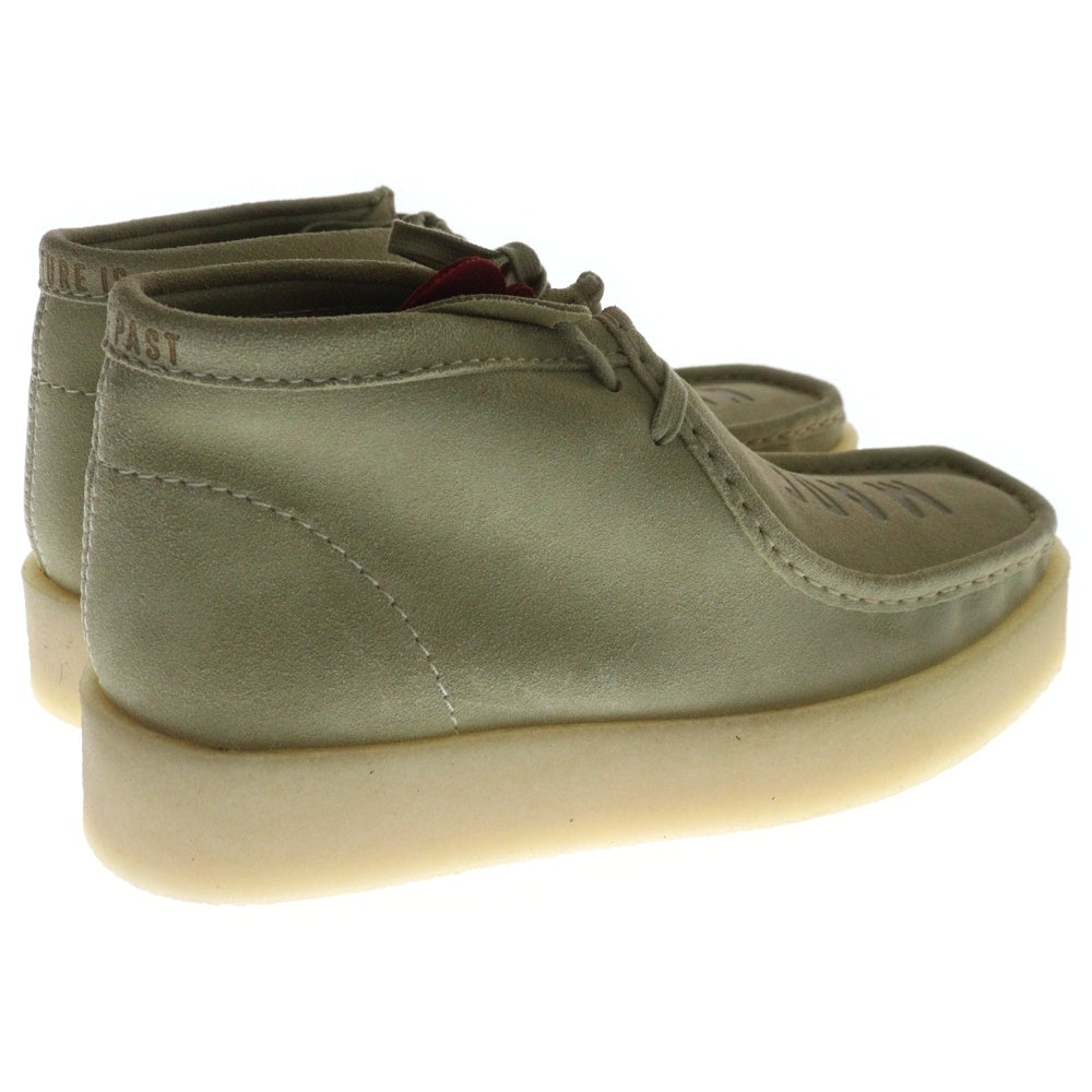 Clarks ORIGINALS(クラークス オリジナルス) ×HUMAN MADE WALLABEE ヒューマンメイド モカシン アッパーロゴ デッキシューズ カーキ/ベージュ UK11/29cm XX28GD008