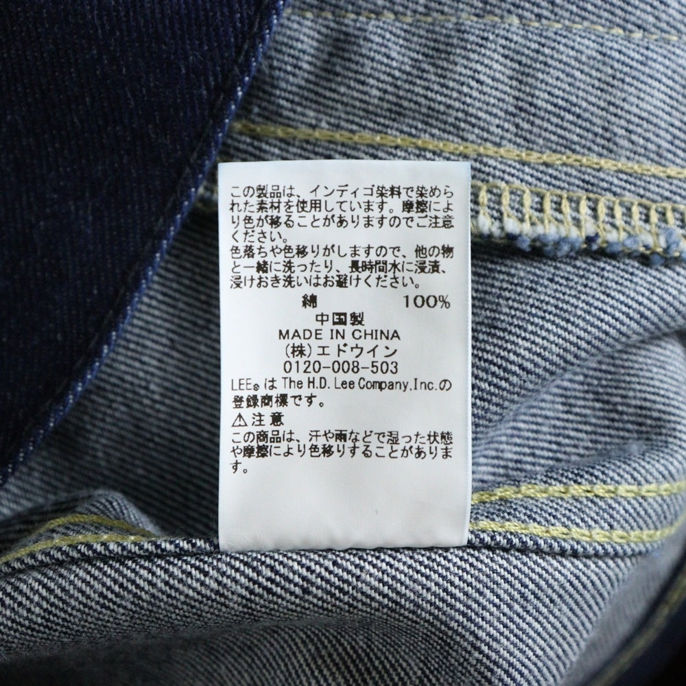 WIND AND SEA(ウィンダンシー) ×Lee 101J Denim JKT リー ロゴパッチ デニムジャケット インディゴ WDS-LEE-01