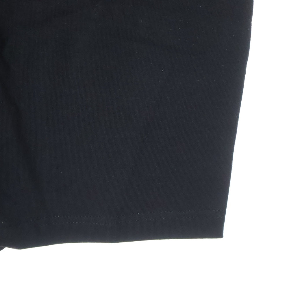 LFYT(エルエフワイティー) FRENCH REVOLUTION LAFAYETTE LOGO TEE フレンチ レボリューション ラファイエット フロントロゴプリント クルーネック半袖Tシャツ ブラック LS210101