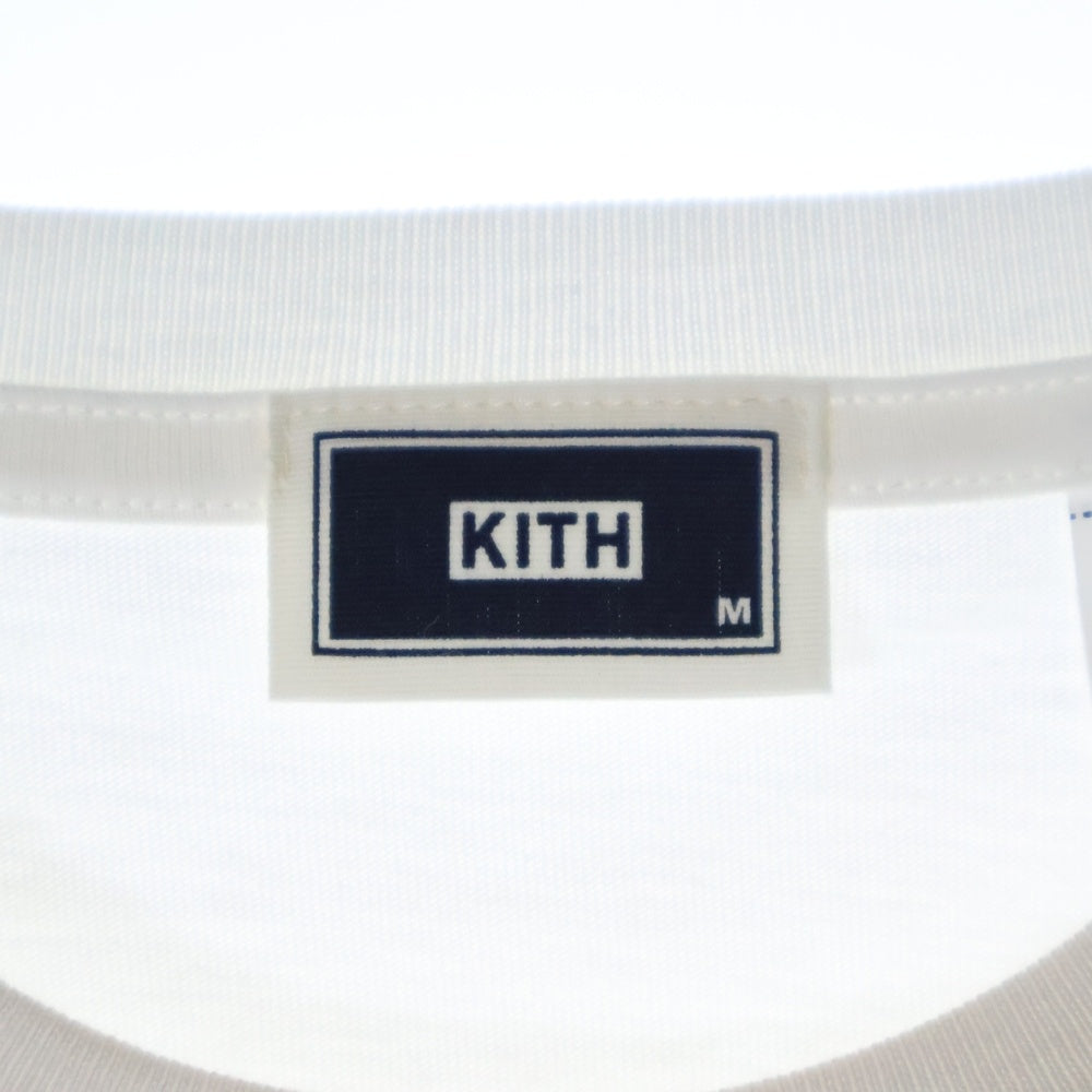 KITH(キス) RESPECTED SS TEE リスペクト ロゴプリント クルーネック半袖Tシャツ カットソー ホワイト 20-071-060-0194-3-0