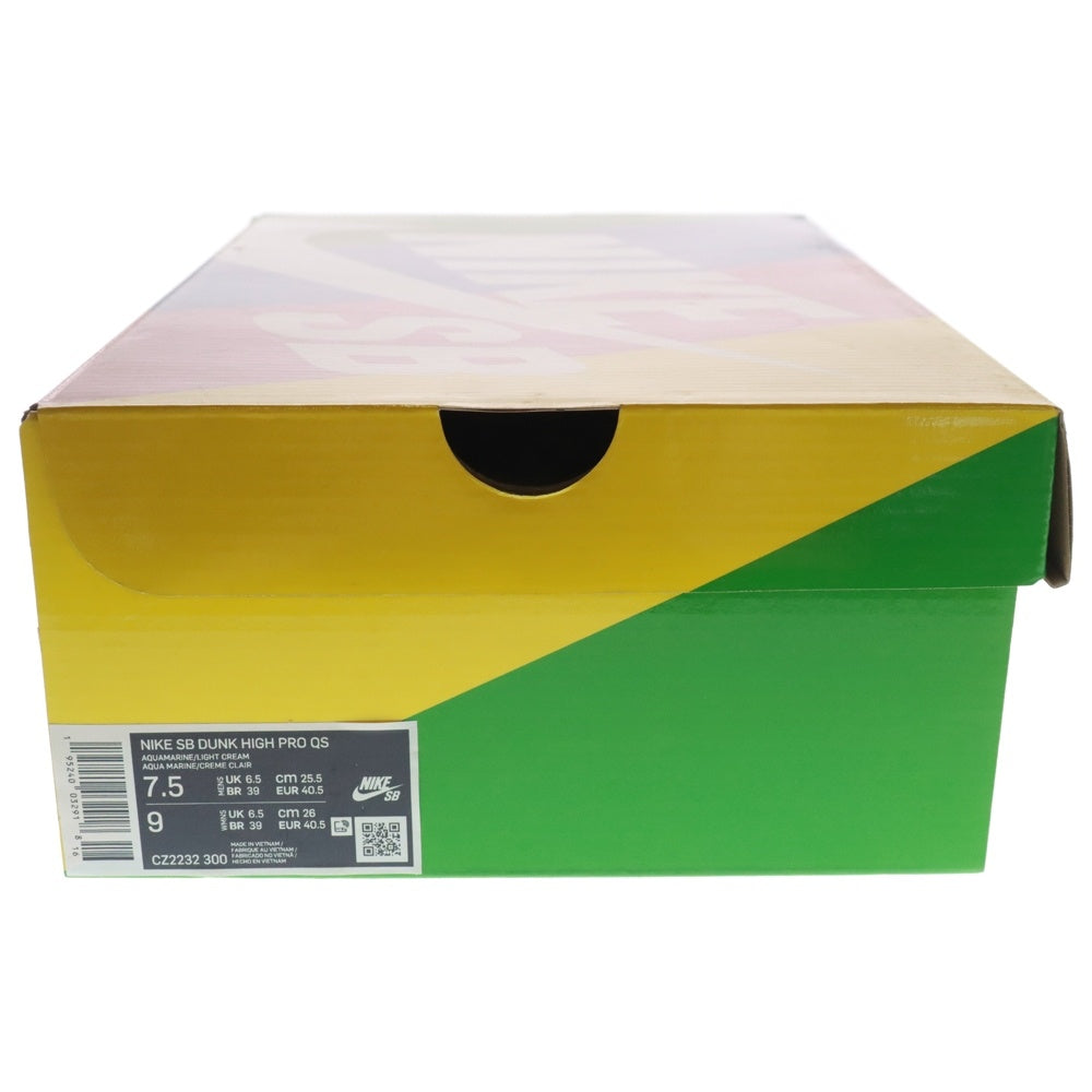 NIKE SB(ナイキエスビー) DUNK HIGH HAWAII ダンク ハワイ ハイカットスニーカー ブルー US7.5/25.5cm CZ2232-300