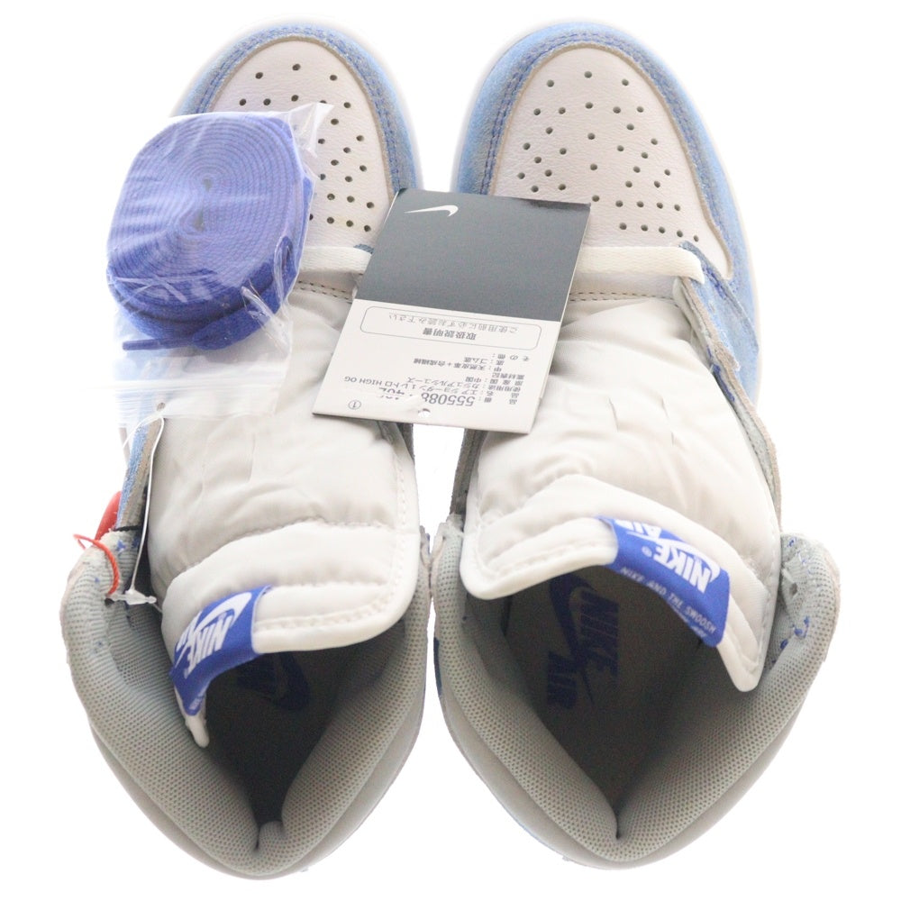 NIKE(ナイキ) AIR JORDAN 1 HIGH OG HYPER ROYAL エアジョーダン1 ハイパーロイヤル ハイカットスニーカー ブルー US4/23cm 555088-402