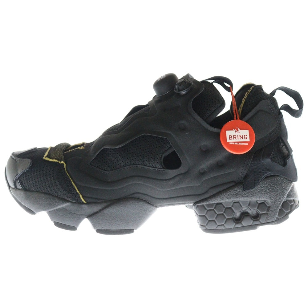 Maison Margiela 22(メゾンマルジェラ) ×Reebok PROJECT 0 Instapump Fury リーボック プロジェクト 0 インスタポンプ フューリー ローカットスニーカー ブラック US7/25cm GZ4204