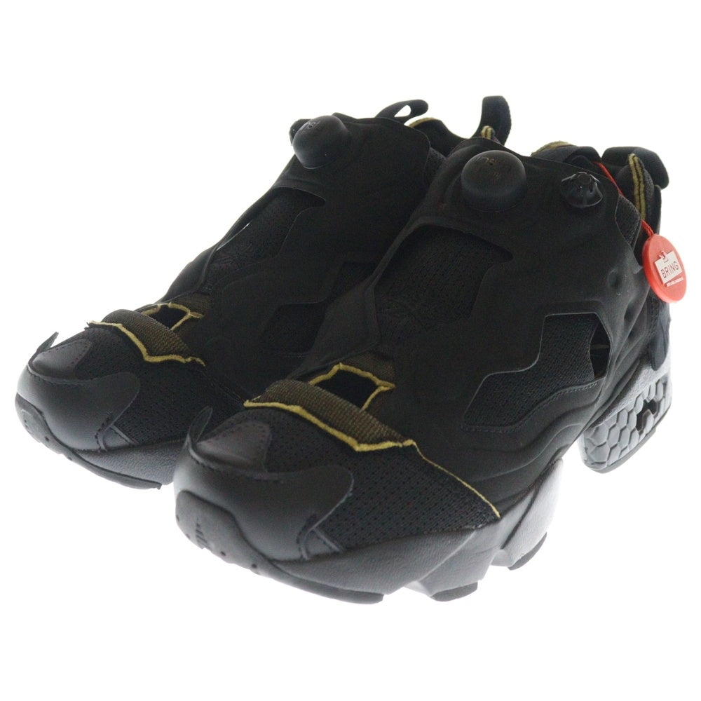 Maison Margiela 22(メゾンマルジェラ) ×Reebok PROJECT 0 Instapump Fury リーボック プロジェクト 0 インスタポンプ フューリー ローカットスニーカー ブラック US7/25cm GZ4204