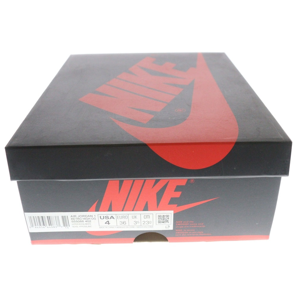 NIKE(ナイキ) AIR JORDAN 1 HIGH OG HYPER ROYAL エアジョーダン1 ハイパーロイヤル ハイカットスニーカー ブルー US4/23cm 555088-402 レディース