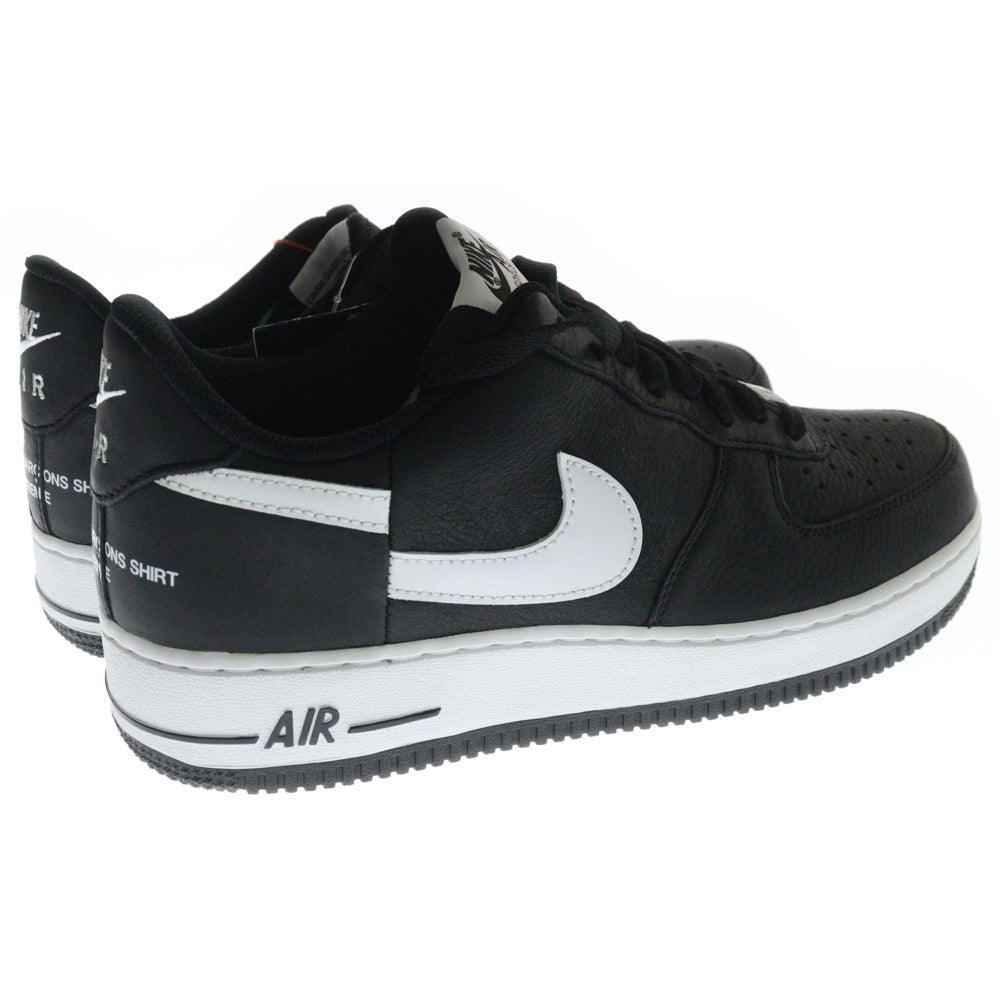 NIKE(ナイキ) ×SUPREME COMME des GARCONS AIR FORCE 1 シュプリーム コムデギャルソン エアフォース 1 ローカットスニーカー ブラック US9/27cm AR7623-001