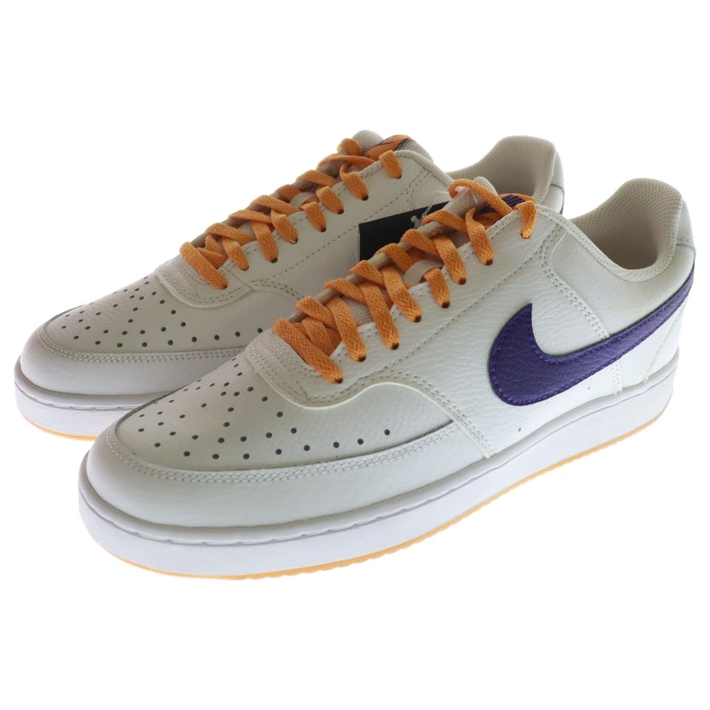 NIKE(ナイキ) COURT VISION LOW NBA コートヴィジョン ローカットスニーカー ホワイト US8.5/26.5cm DM1187-103