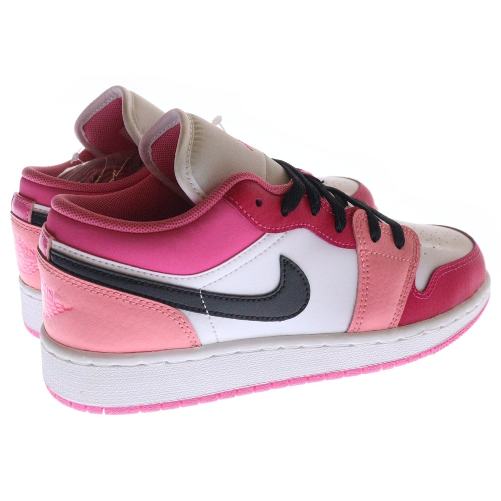 NIKE(ナイキ) GS AIR JORDAN 1 LOW エアジョーダン1 ローカットスニーカー レディース ピンク/ホワイト US5Y/23.5cm 553560-162