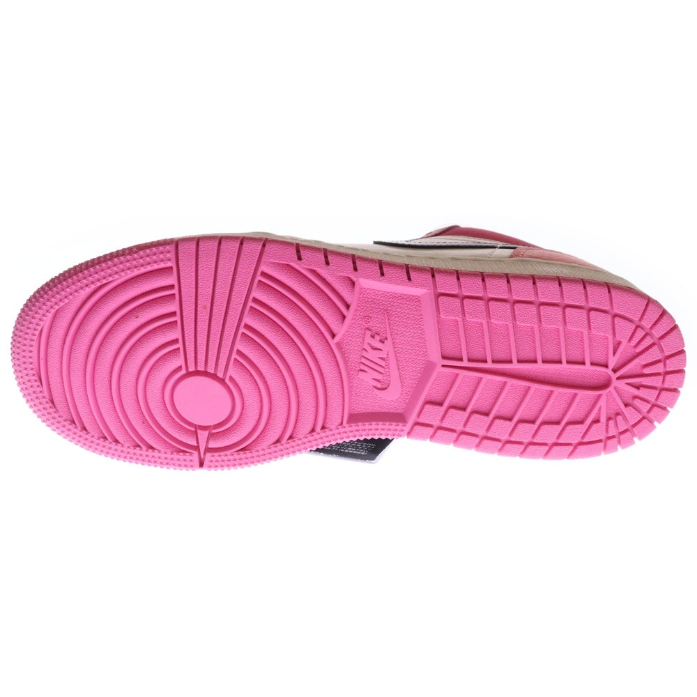 NIKE(ナイキ) GS AIR JORDAN 1 LOW エアジョーダン1 ローカットスニーカー レディース ピンク/ホワイト US6Y/24cm 553560-162