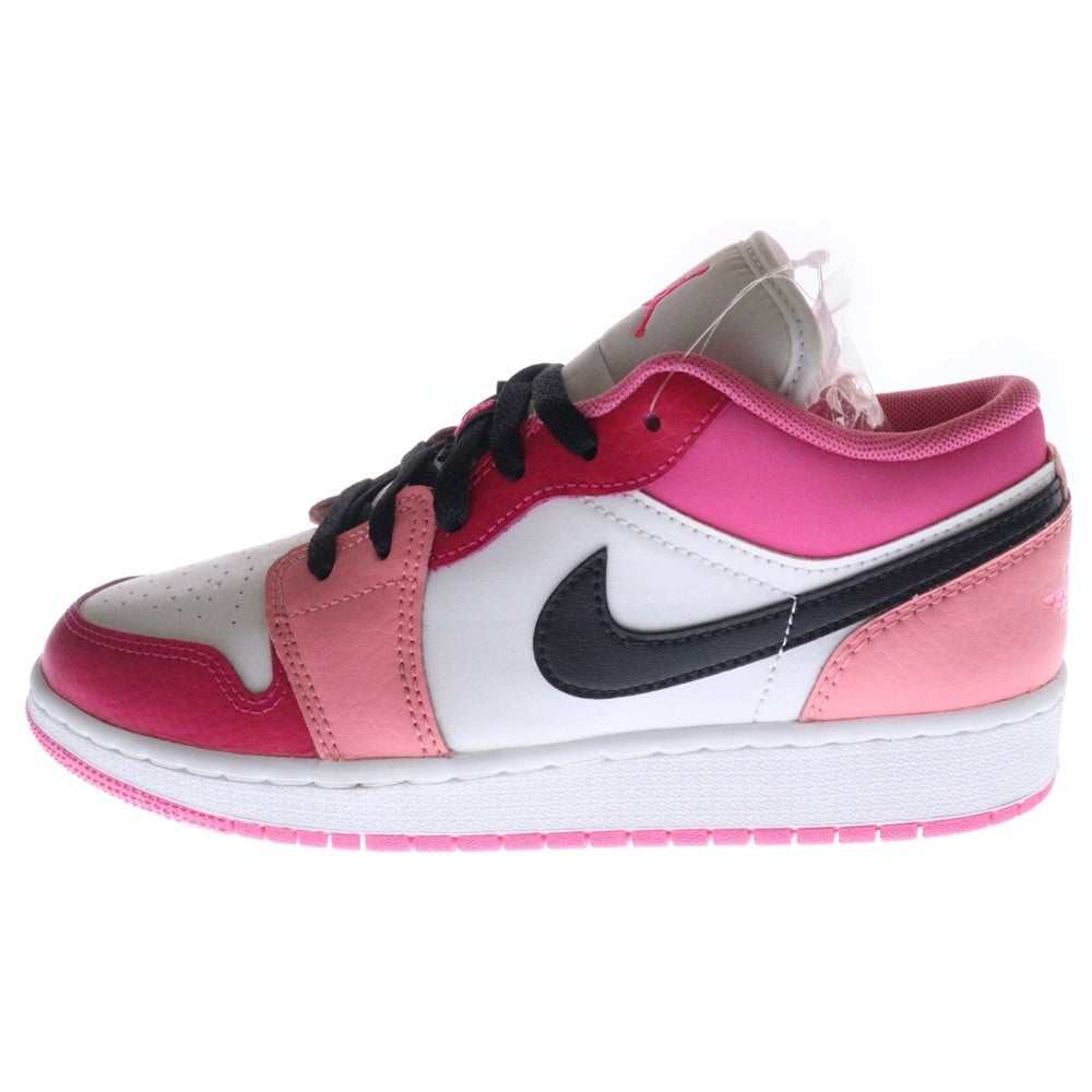 NIKE(ナイキ) GS AIR JORDAN 1 LOW エアジョーダン1 ローカットスニーカー レディース ピンク/ホワイト US5Y/23.5cm 553560-162
