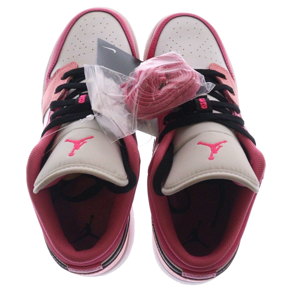 NIKE(ナイキ) GS AIR JORDAN 1 LOW エアジョーダン1 ローカットスニーカー レディース ピンク/ホワイト US5Y/23.5cm 553560-162