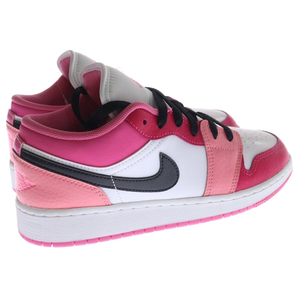 NIKE(ナイキ) GS AIR JORDAN 1 LOW エアジョーダン1 ローカットスニーカー レディース ピンク/ホワイト US5Y/23.5cm 553560-162