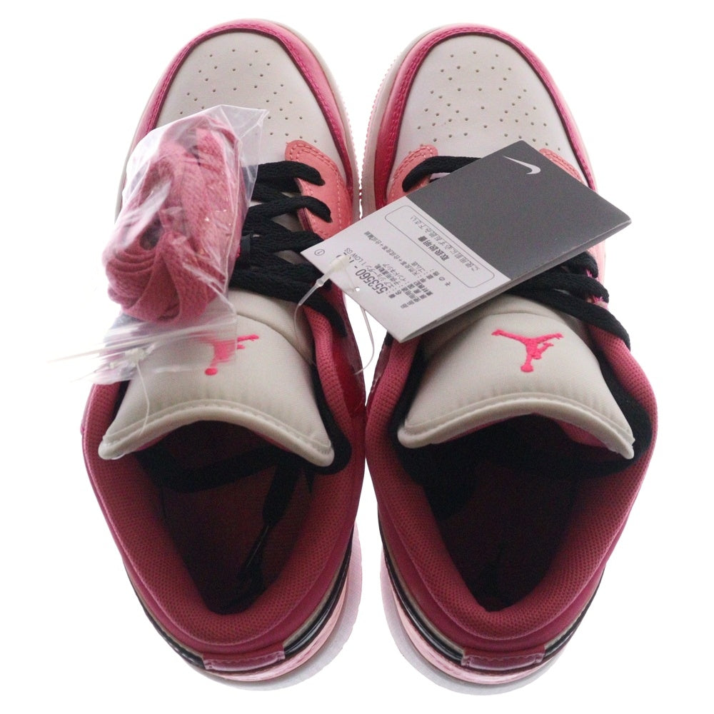 NIKE(ナイキ) GS AIR JORDAN 1 LOW エアジョーダン1 ローカットスニーカー レディース ピンク/ホワイト US5Y/23.5cm 553560-162