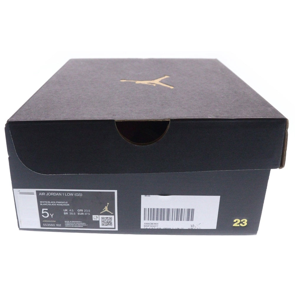 NIKE(ナイキ) GS AIR JORDAN 1 LOW エアジョーダン1 ローカットスニーカー レディース ピンク/ホワイト US5Y/23.5cm 553560-162