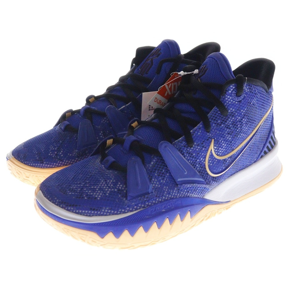 NIKE(ナイキ) KYRIE 7 EP SISTERHOOD カイリー7 シスターフッド ハイカットスニーカー ブルー US7/25cm CQ9327-400