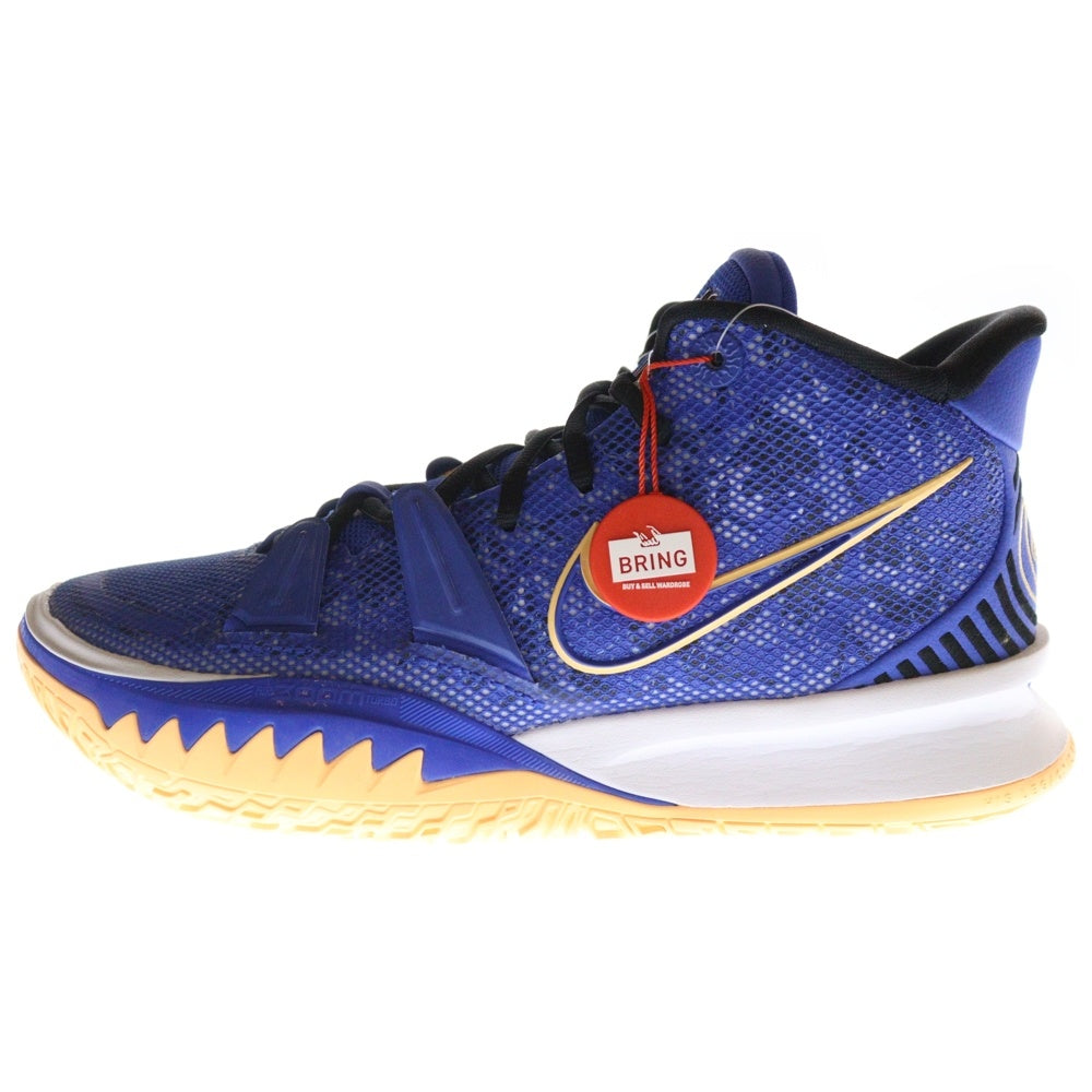NIKE(ナイキ) KYRIE 7 EP SISTERHOOD カイリー7 シスターフッド ハイカットスニーカー ブルー US7.5/25.5cm CQ9327-400