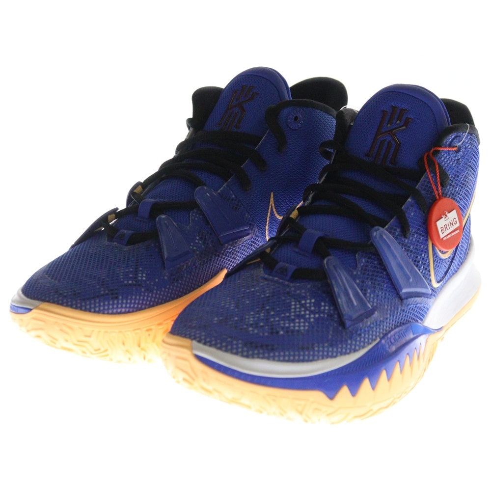 NIKE(ナイキ) KYRIE 7 EP SISTERHOOD カイリー7 シスターフッド ハイカットスニーカー ブルー US7.5/25.5cm CQ9327-400