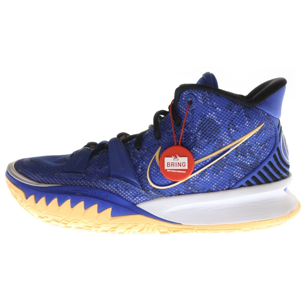 NIKE(ナイキ) KYRIE 7 EP SISTERHOOD カイリー7 シスターフッド ハイカットスニーカー ブルー US7.5/25.5cm CQ9327-400