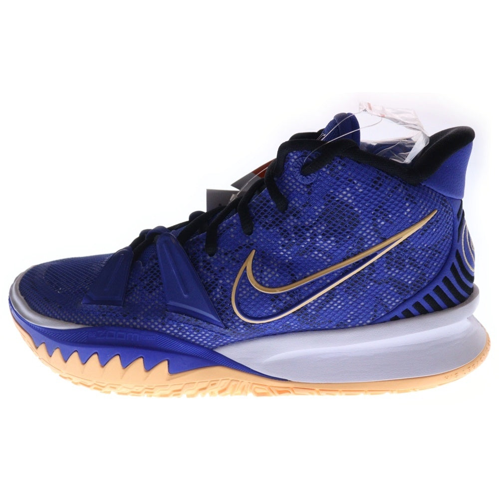 NIKE(ナイキ) KYRIE 7 EP SISTERHOOD カイリー7 シスターフッド ハイカットスニーカー ブルー US7.5/25.5cm CQ9327-400