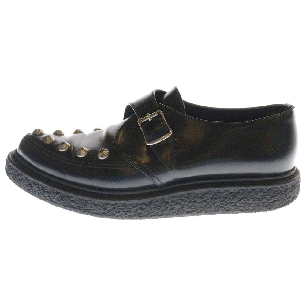 SAINT LAURENT PARIS(サンローランパリ) 14AW スタッズ ラバーソール レザー クリーパーシューズ ブラック 362273