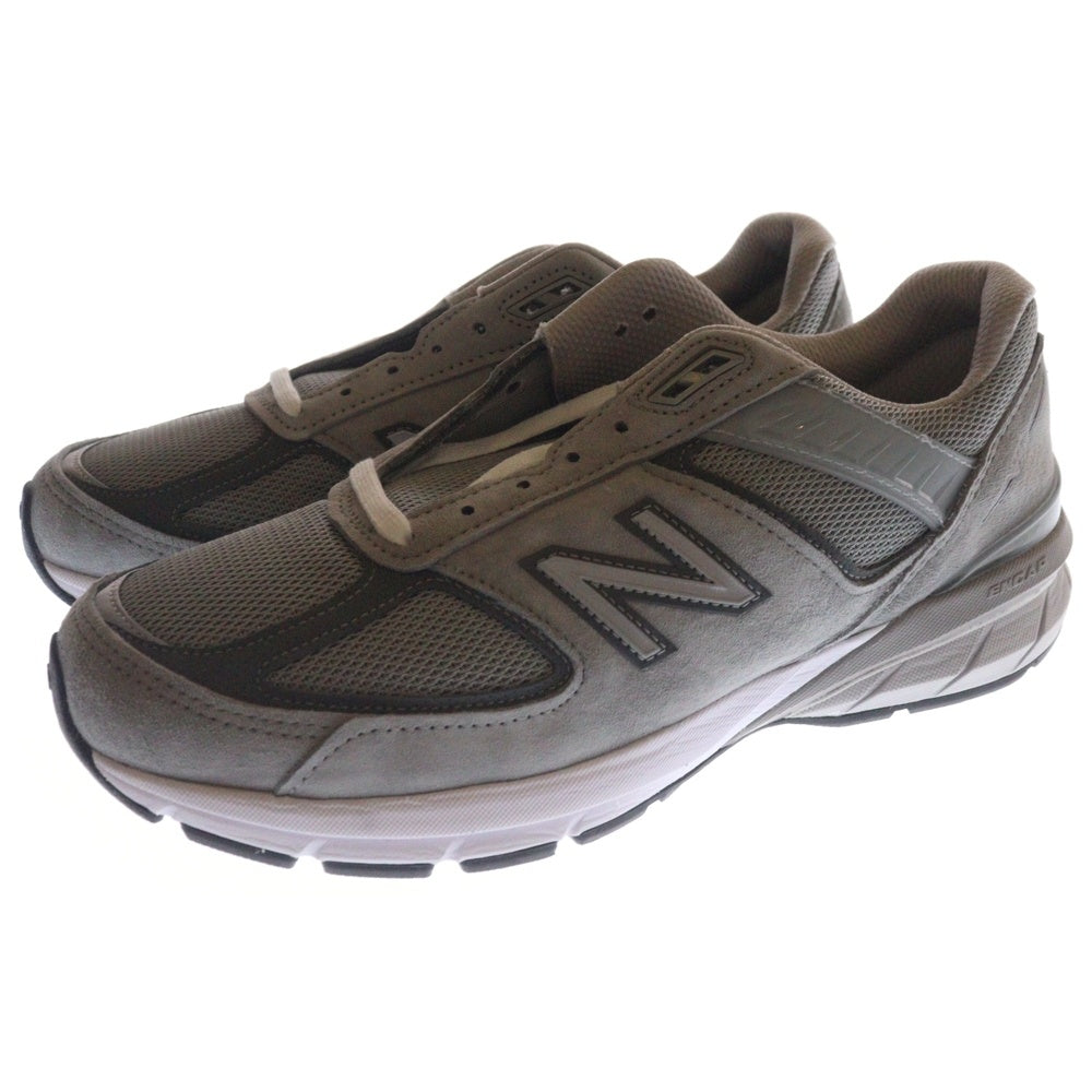 New Balance(ニューバランス) M990GL5 スウェードローカットスニーカー グレー US9/27cm