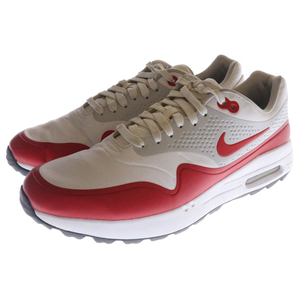 NIKE(ナイキ) AIR MAX 1 GOLF ナイキ エアマックス 1 ゴルフ ローカットスニーカー ホワイト/レッド US10/28cm AQ0863-100