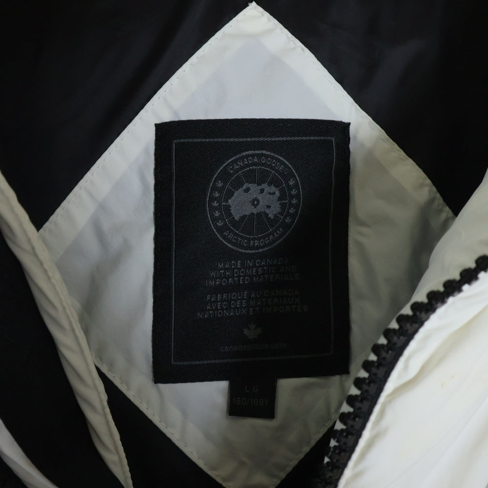 CANADA GOOSE(カナダグース) BLACK LABEL EVERETT VEST ブラックレーベル エバレット ナイロン ダウンベスト ホワイト 2614MB