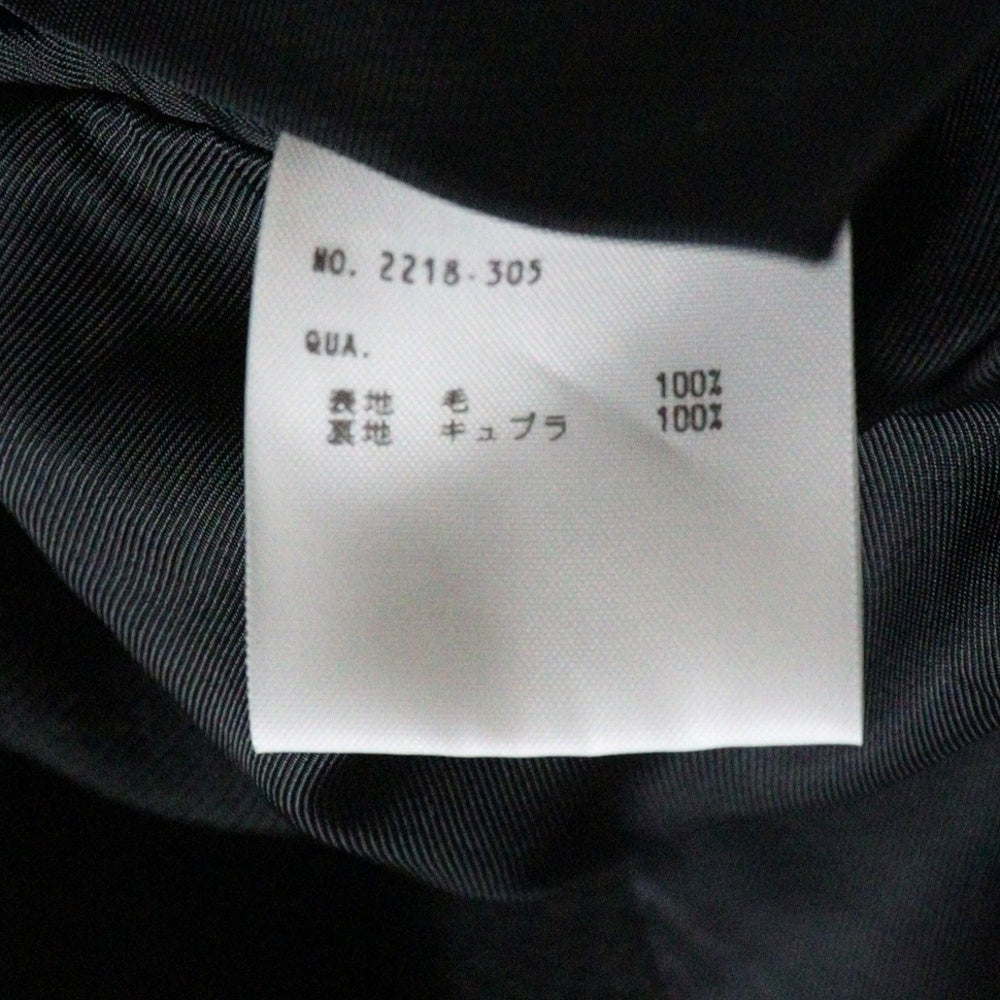 LAD MUSICIAN(ラッドミュージシャン) 18AW SUPER BIG JACKET スーパービッグ ウール テーラードジャケット ブラック 2218-305