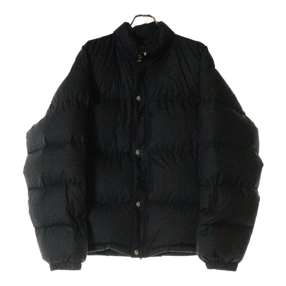 CHROME HEARTS(クロムハーツ) STIFF V2 FBRC CHプラス 総柄クロスボールボタン ダウンジャケット ブラック