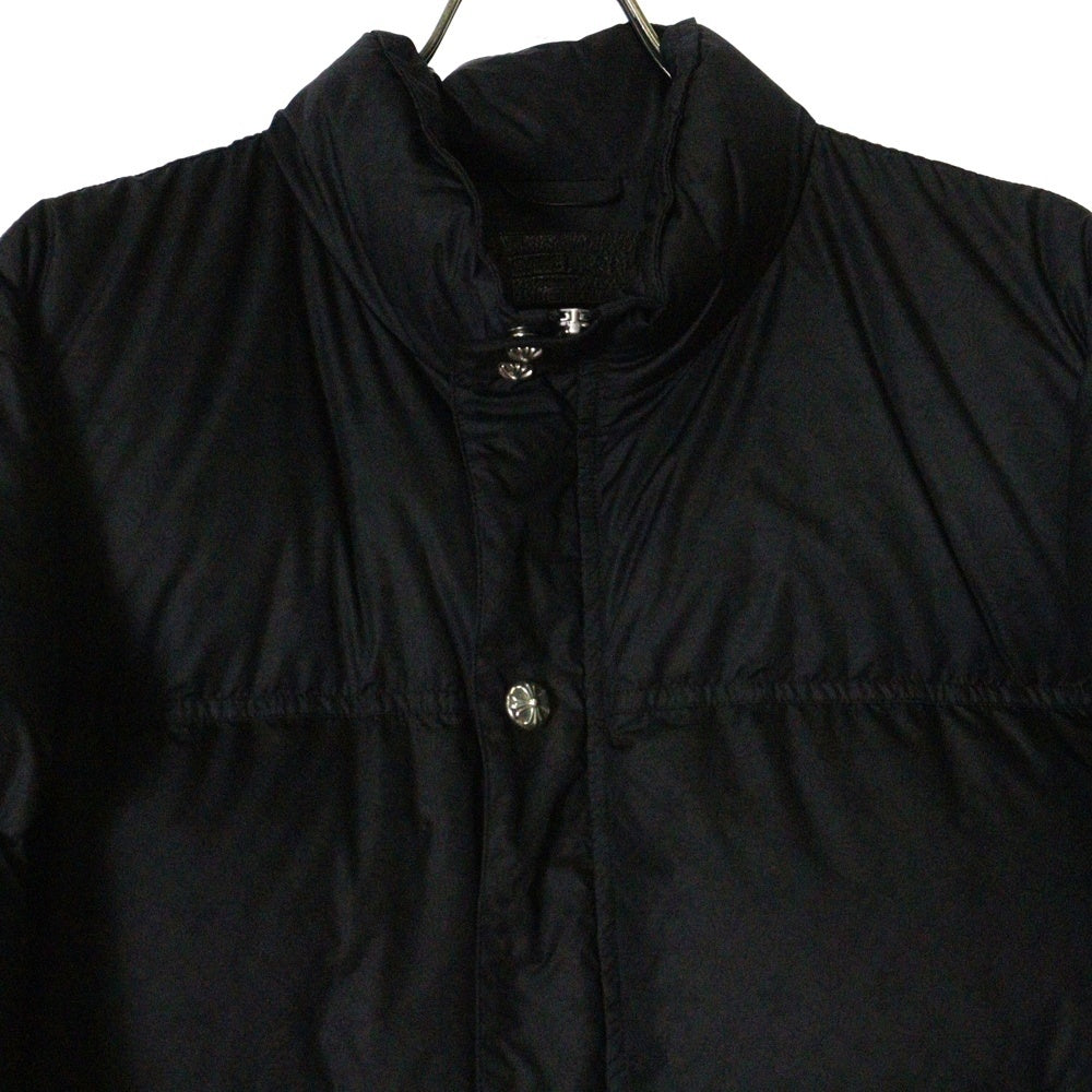 CHROME HEARTS(クロムハーツ) STIFF V2 FBRC CHプラス 総柄クロスボールボタン ダウンジャケット ブラック