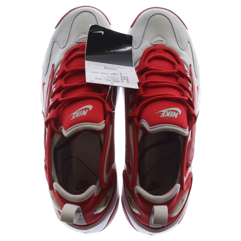 NIKE(ナイキ) ZOOM 2K エア ズーム 2000 ローカットスニーカー ホワイト/レッド US7.5/25.5cm AO 0269-012