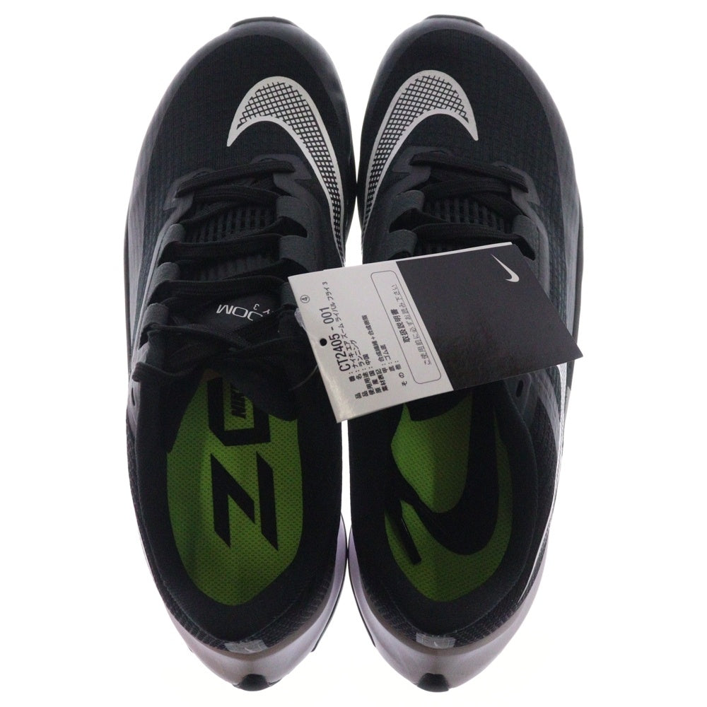 NIKE(ナイキ) AIR ZOOM RIVAL FLY 3 エアズーム ライバル フライ ローカットスニーカーブラック/ホワイト US7.5/25.5cm CT2405-001