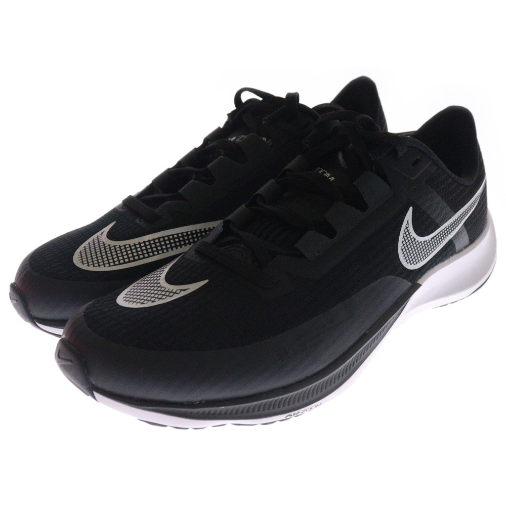 NIKE(ナイキ) AIR ZOOM RIVAL FLY 3 エアズーム ライバル フライ ローカットスニーカーブラック/ホワイト US7/25cm CT2405-001