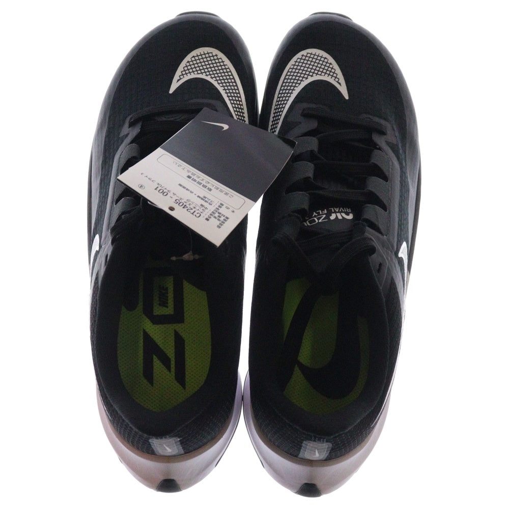 NIKE(ナイキ) AIR ZOOM RIVAL FLY 3 エアズーム ライバル フライ ローカットスニーカーブラック/ホワイト US7/25cm CT2405-001