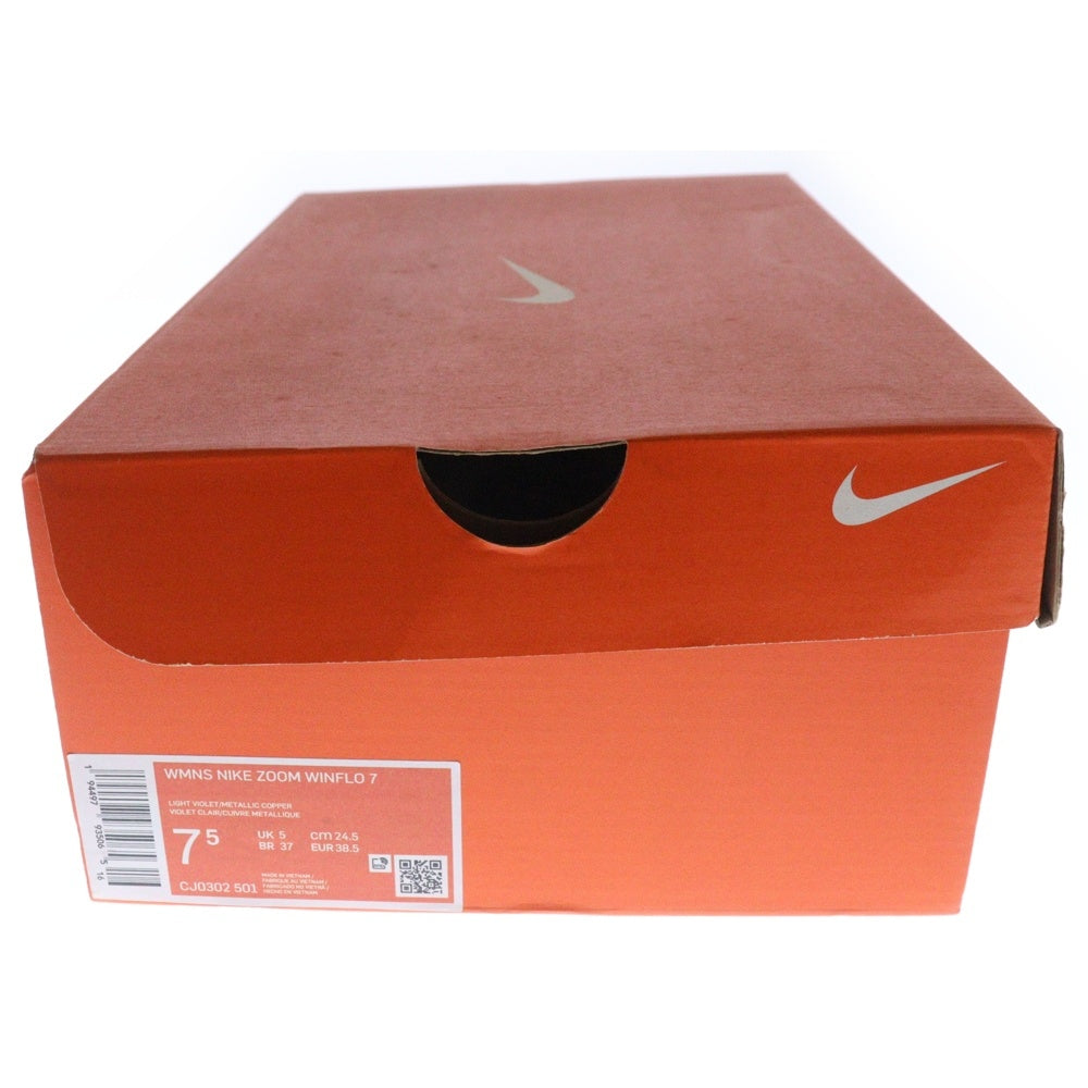 NIKE(ナイキ) WMNS ZOOM WINFLO ウィメンズ ズーム ウィンフロー ローカットスニーカー ピンク US7.5/24.5cm CJ0302-501 レディース