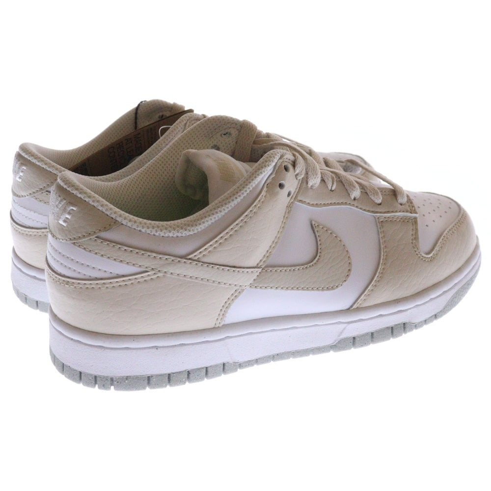NIKE(ナイキ) WMNS DUNK LOW NEXT NATURE ウィメンズ ダンク ロー ネクストネイチャー ローカットスニーカー ホワイト/ベージュ US8/25cm DN1431-100