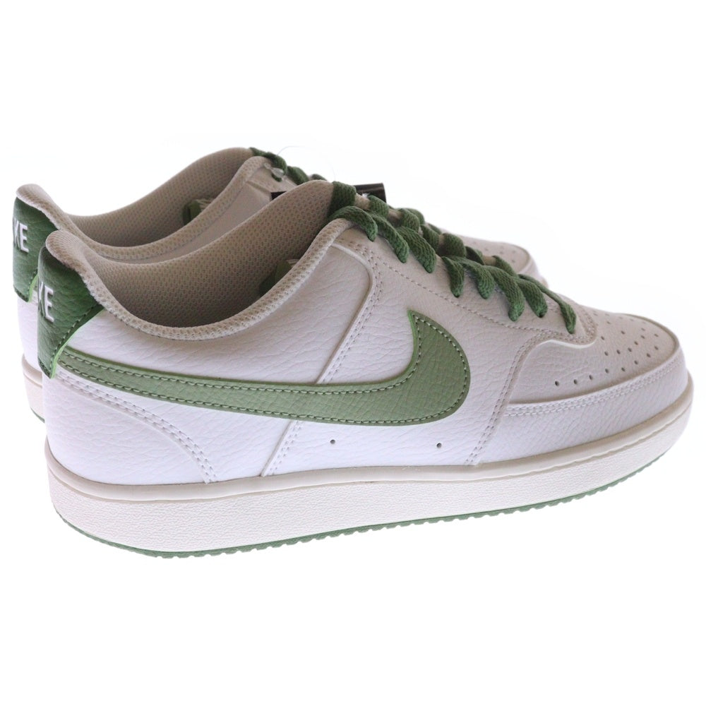 NIKE(ナイキ) COURT VISION LO コート ビジョン ローカットスニーカー ホワイト/グリーン US8/26cm FJ5480-100