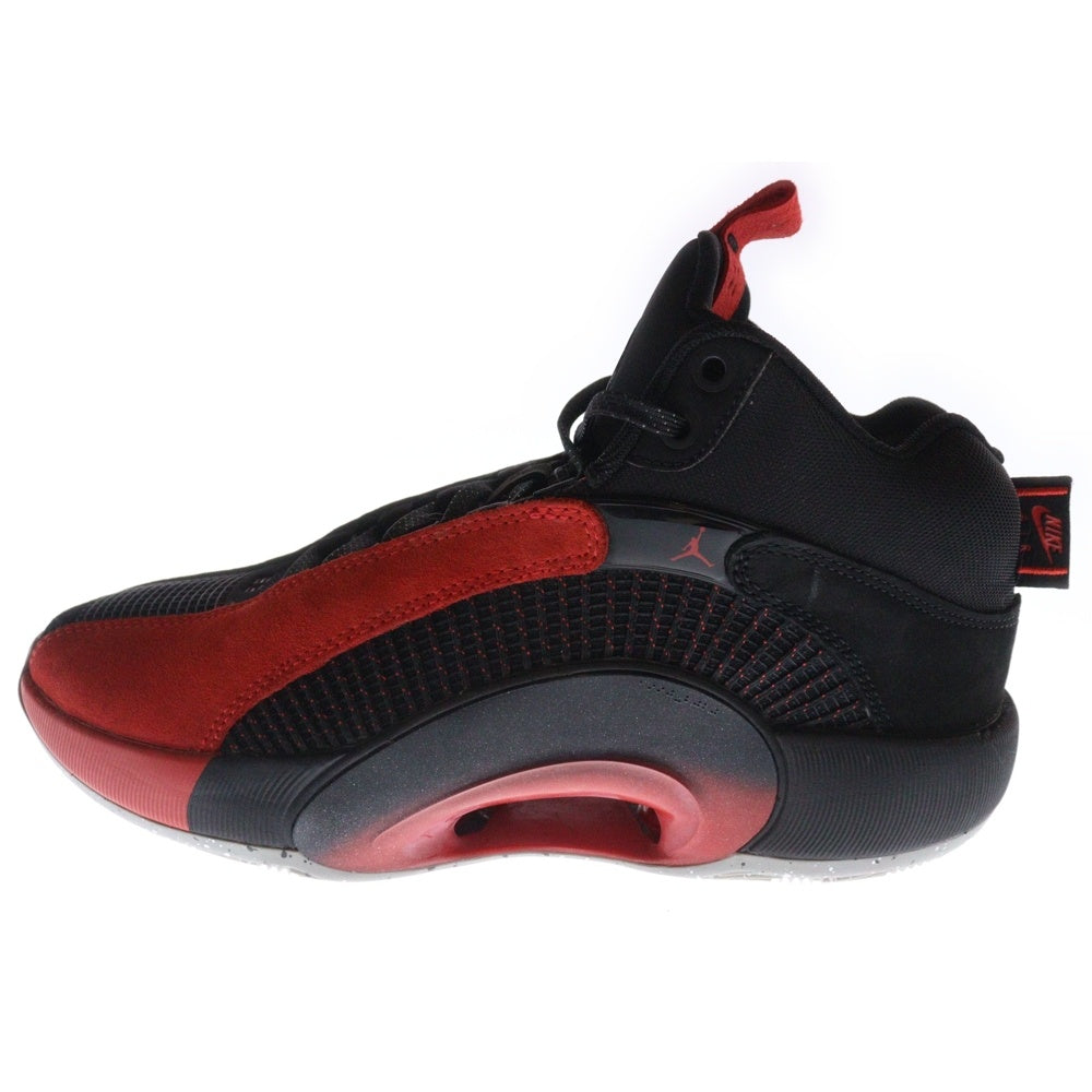 NIKE(ナイキ) AIR JORDAN XXXV WARRIOR エアジョーダン35 ウォーリアー ハイカットスニーカー レッド/ブラック US7/25cm DA2625-600