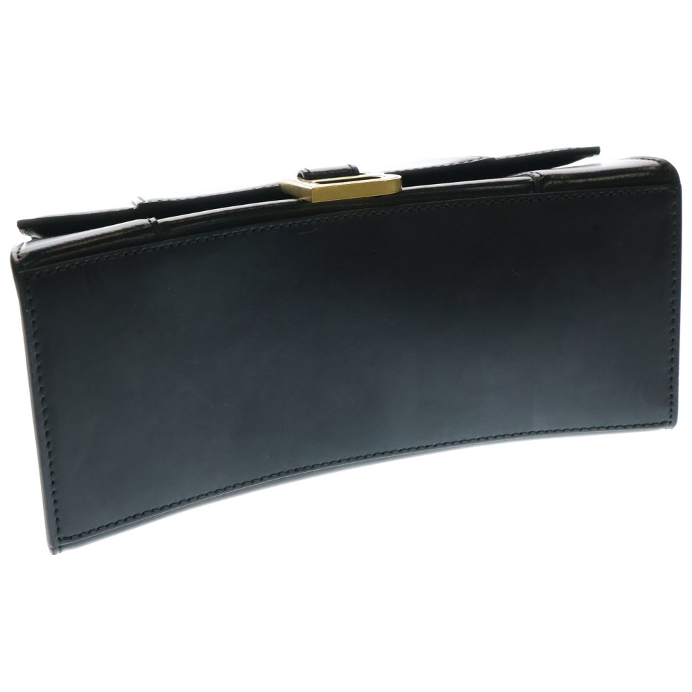 BALENCIAGA(バレンシアガ) Hourglass Small Bag アワーグラス スモール ショルダー ハンドバッグ ブラック 599354 レディース