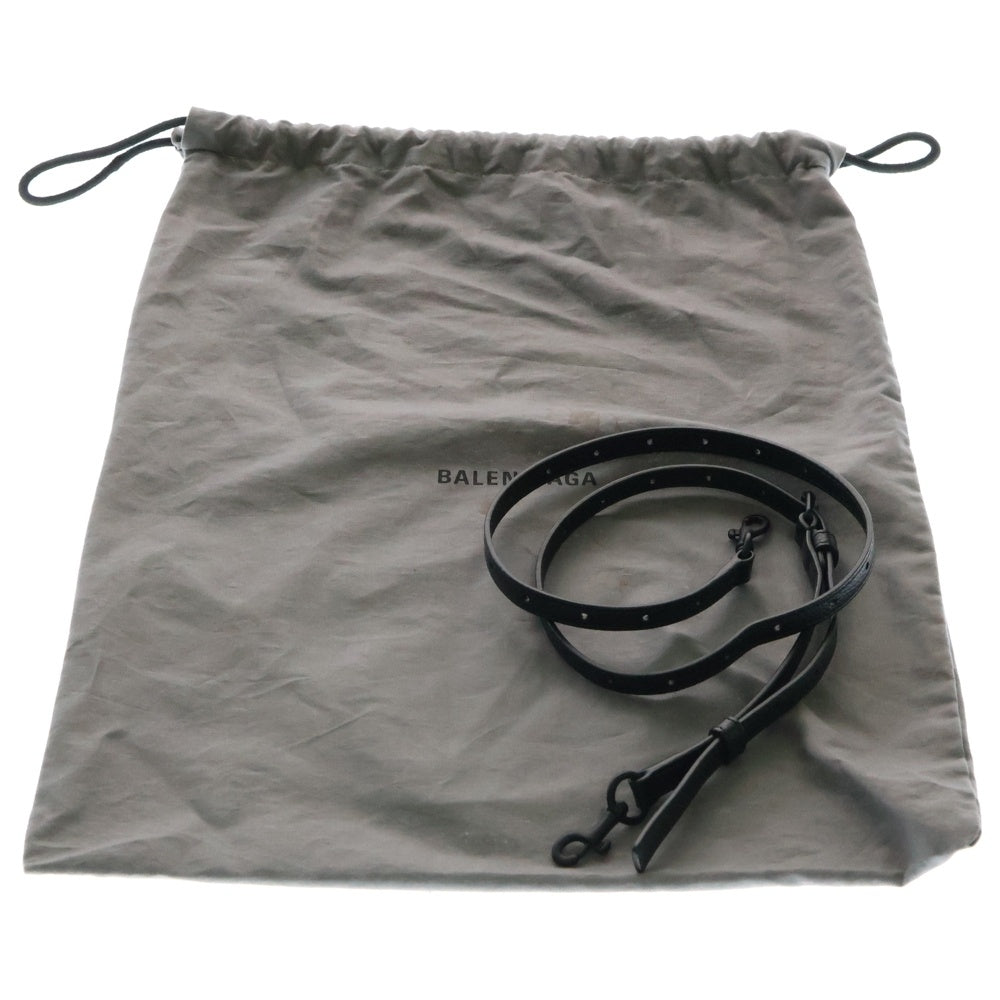 BALENCIAGA(バレンシアガ) TOOL2.0 ツール ノースサウス 2Way レザー ショルダーバッグ ブラック 669754 レディース