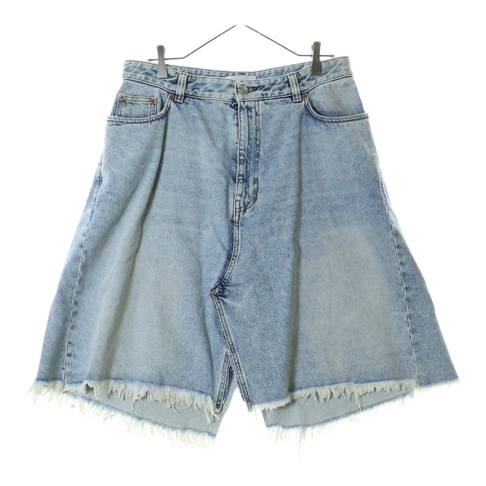 BALENCIAGA(バレンシアガ) 22AW Pull-Up Skirt デニムスカート インディゴ レディース 704546 TDW14