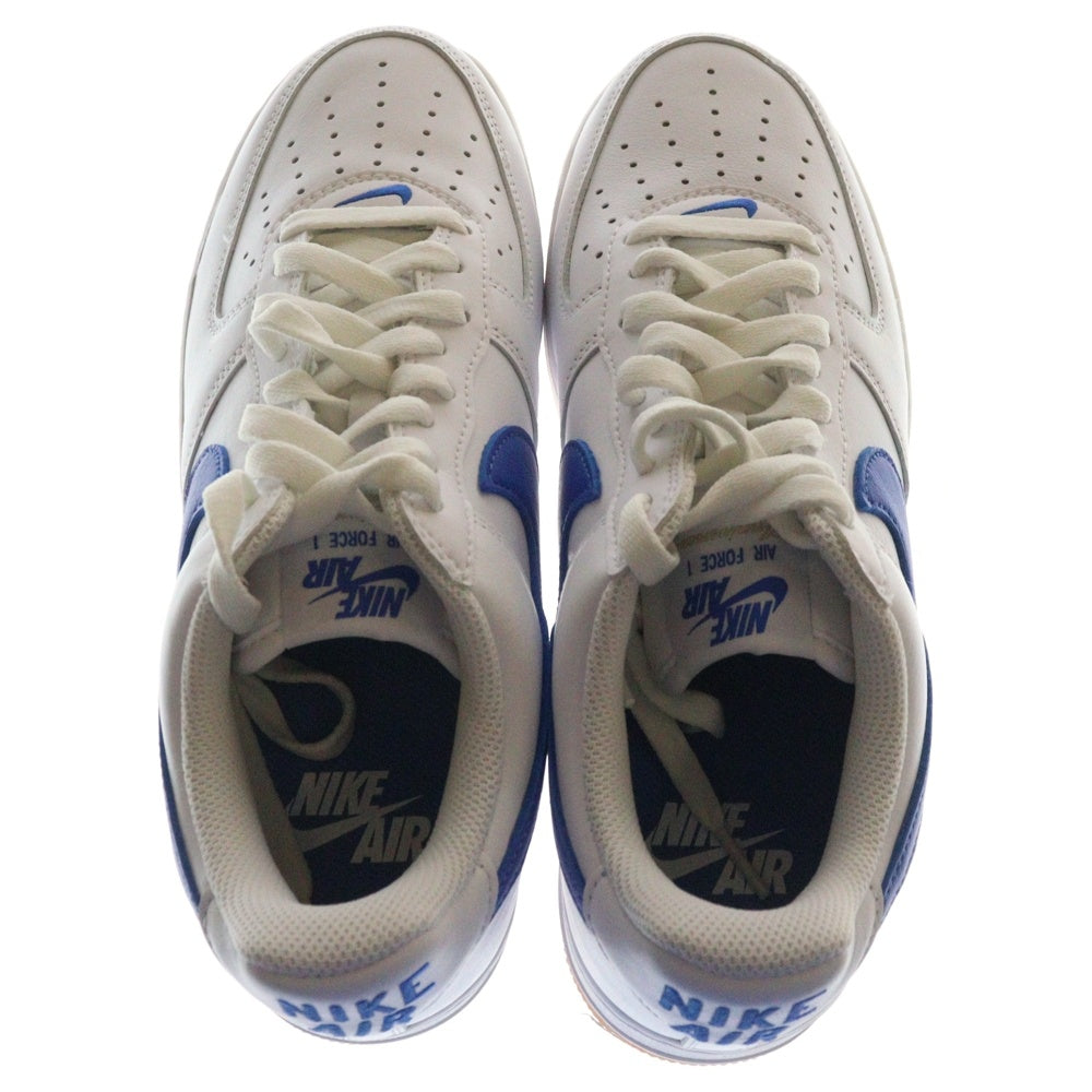 NIKE(ナイキ) AIR FORCE 1 LOW RETRO Color of the Month エアフォース1 レトロ カラーオブザマンス ホワイト/ブルー US9/27cm DJ3911-101