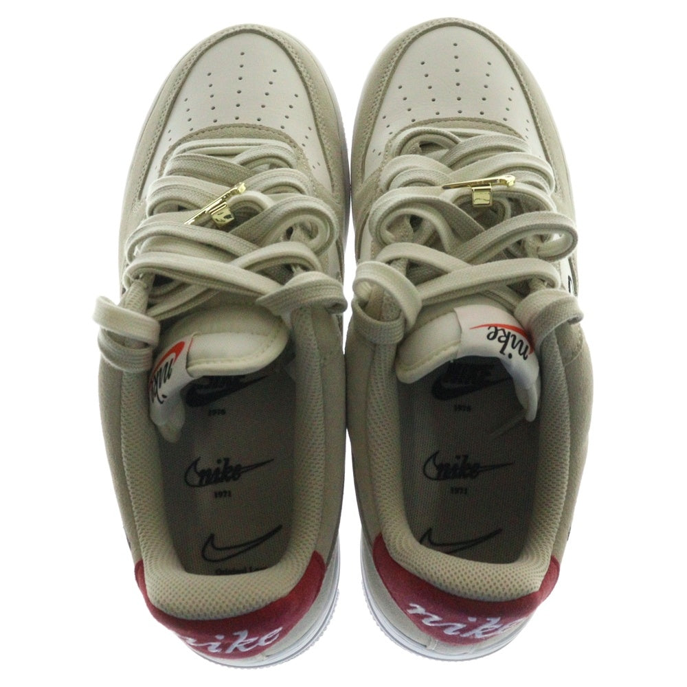 NIKE(ナイキ) AIR FORCE 1 LOW FIRST USE エアフォース1 ロー ファースト ユーズ ローカットスニーカー ホワイト/ベージュ US9/27cm DB3597-100