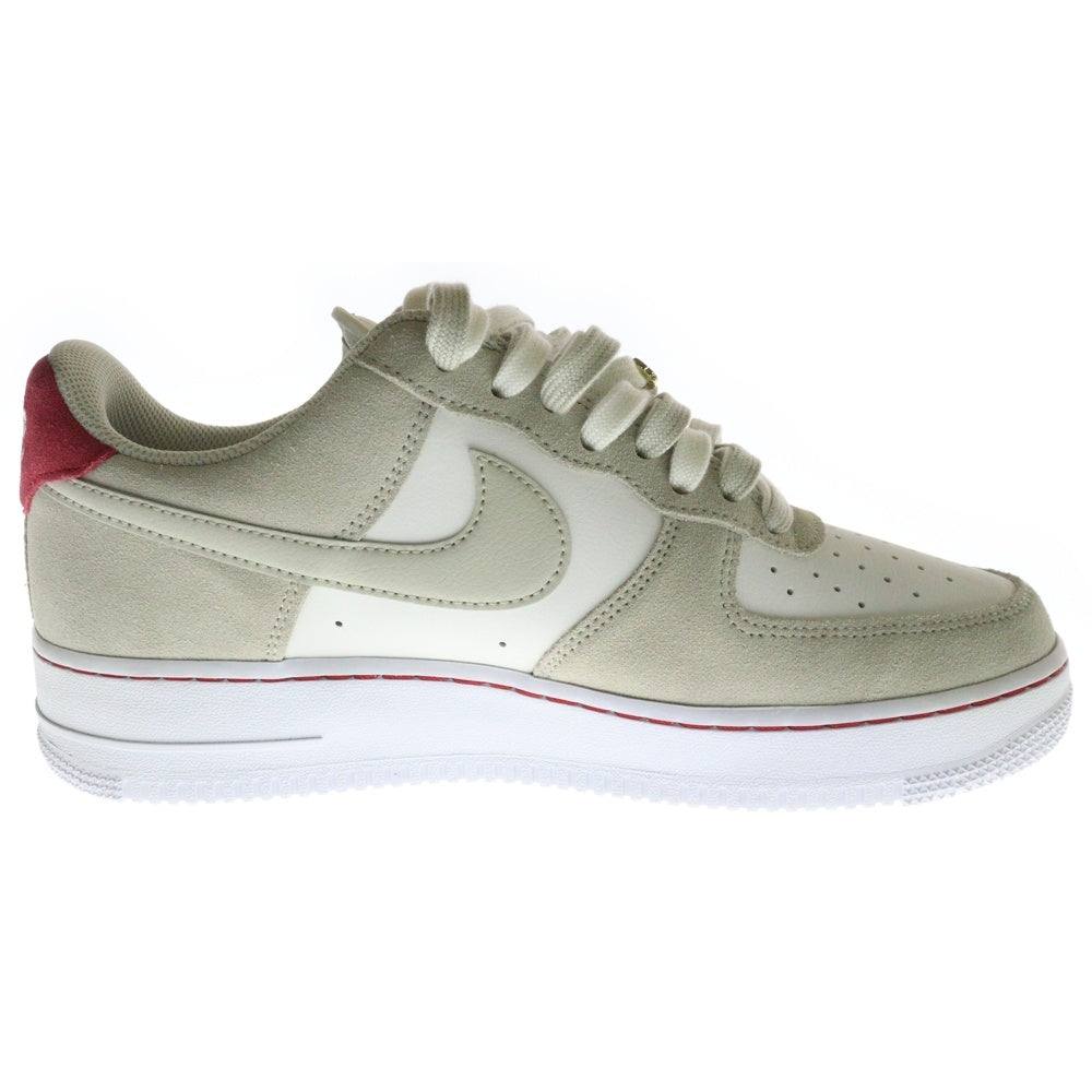 NIKE(ナイキ) AIR FORCE 1 LOW FIRST USE エアフォース1 ロー ファースト ユーズ ローカットスニーカー ホワイト/ベージュ US9/27cm DB3597-100